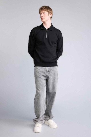 Defacto Kalın Kumaş Sweatshirt H1833ax26spbk81 Siyah-bk81