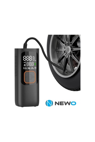 Newo Şarjlı Lastik Şişirme Pompası Işıklı Nw01-p