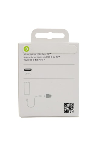 Rio Tech Usb-c 25w Power Adapter Typce-c Girişli iPhone Uyumlu 15 Pro Max Şarj Adaptörü