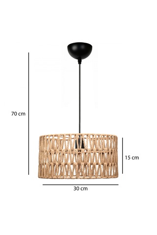 Homing El Yapımı Sarma Sarkıt Avize Bej Sl015 Bej