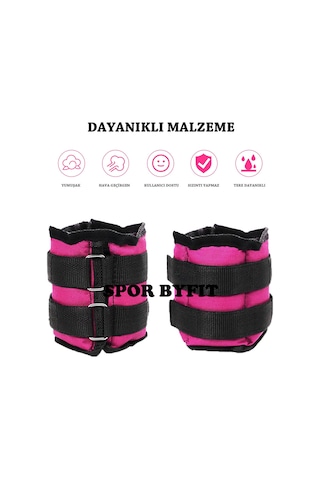 3 Kg Fuşya Deluxe Comfort El Ayak Ağırlığı Fuşya