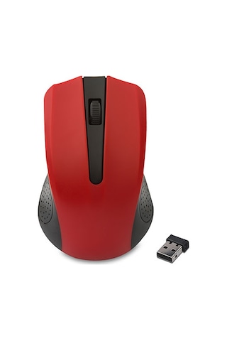Everest SM-537 USB Kırmızı Kablosuz Mouse