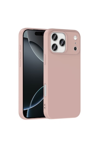 Techaks Apple Uyumlu iPhone 17 Pro Kılıf Zore Mara Lansman Kapak - Desert Gold Altın
