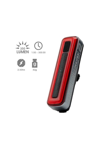 Moon Nebula 2 Sense 350 Lümen Usb Arka Far Siyah