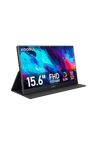 Koorui 15.6" E1511a 60hz Ips Fhd Type-c Taşınabilir Monitör