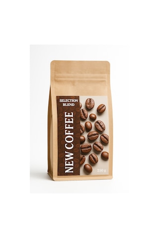 Selection Blend 250gr Ekstra Sert Ve Yoğun Espresso Harmanı Güçlü Ve Kalıcı Tat Çekirdek Kahve