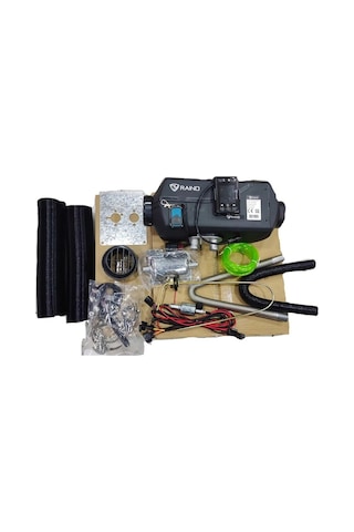 Ahmet Otomotiv Kumandalı Kurmalı Dijital Ekranlı D4 5kw Webasto Isıtıcı 12volt