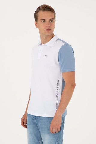 U.S. Polo Assn. Erkek Regular Fit Mavi Polo Yaka Tişört 50306790-VR036