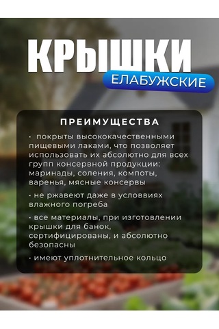 Elabuzskie Kryski Elabugskie Sko 1-82 Konserve Kapakları 50 Ad 262012201 Diğer