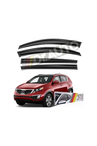 Kia Sportage 2010-2015 Arası Cam Rüzgarlığı 4lü