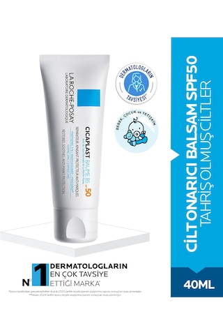 La Roche Posay Cicaplast Baume B5 Onarıcı Bakım Kremi SPF50 40 ML