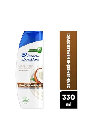 Derin Nemlendirici Kepek Hindistan Cevizi Yağlı Günlük Kullanım 330ml Şampuanı