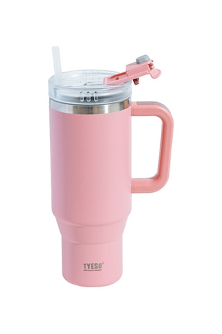 Tyeso Qq Termos Sızdırmaz Pipetli Çift Duvarlı Vakumlu 1200ml TS-8868P