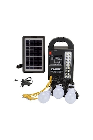 Everton Rt-999 Solar Panelli Radyo Işıldak