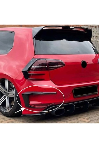 Volkswagen Golf 7 2013-2018 Arka Sis Kaplama Çıtası