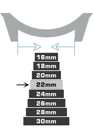 Siyah Floter Hakiki Deri Saat Kordonu Kayış 22mm