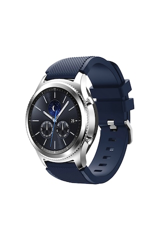 E2m Huaweı Watch 22mm Krd-12 Frontier Silikon Lacivert Kordon