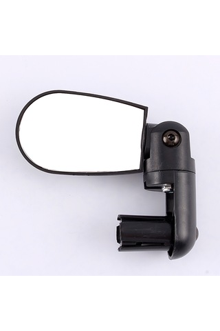 Geeroyoo Siyah Bisiklet Geribakış Aynası - 360 Açı Ayarlanabilir, Yüksek Kaliteli Görüş, Sağlam Abs Malzeme Ve Kolay Kurulum