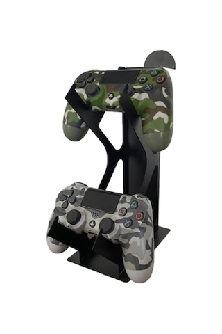 Oyuncu Kulaklık Ve Joistik Standı Taşıyıcı Ayak Metal