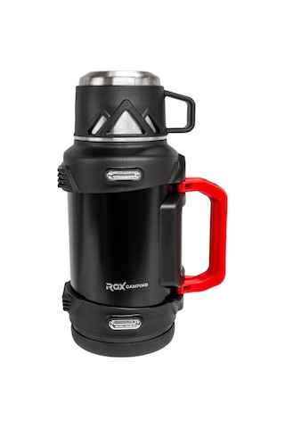 Rox Camping 1500 Kamp Termos 1.5 Lt Siyah