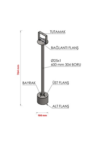 Çek Bırak El Mıknatısı - Saplı Neodyum Mıknatıslı