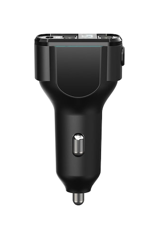 Hytech Hy-xcb50 Usb 5v 3.1a Led Ekran Usb Siyah 3 İn 1 Şarj Kablolu Bluetooth Fm Transmitter