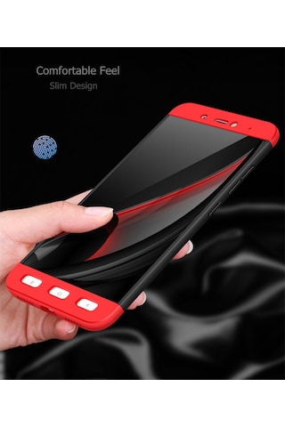 Xiaomi Mi 5S Kılıf Zore Kamera Çıkıntılı 360 Tam Koruma Ays