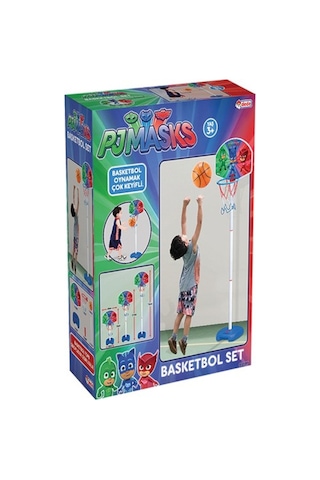 Dede Pj Masks Büyük Ayaklı Basketbol Set Dede-03403