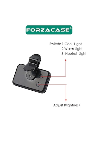 Şarj Edilebilir Ürün Çekim Video Işığı Softbox - Fc1024
