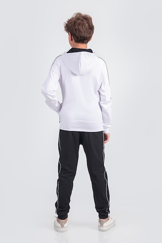 Dalgıç Kumaş Unisex Çocuk Eşofman Takımı Unlimited Potential Esf1725y BEYAZ