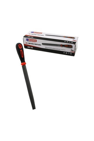 Bossra Bsr-288 Dmx 8" İnç Balık Sırtı Ağaç & Metal Törpüsü- 12'li Paket