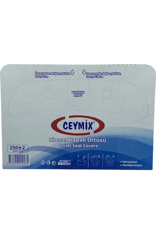 Ceymix Klozet Kapak Örtüsü 250'li