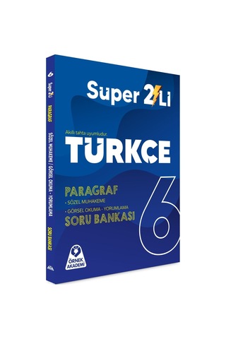 6. Sınıf Süper İkili Türkçe Seti Örnek Akademi