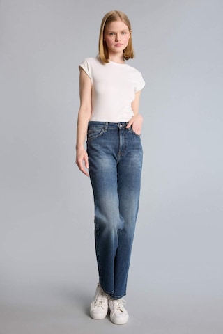 Defacto Comfort Straıght Yüksek Bel Düz Paça Bilek Boy Jean Pantolon H2109ax26smnm35 Mavi-nm35