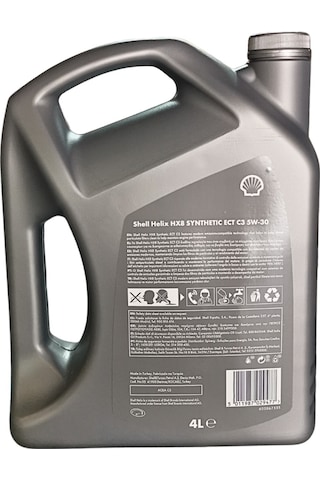 Shell Helix Hx8 Ect C3 5W-30 Dpf Partiküllü Tam Sentetik Motor Yağı 4 L
