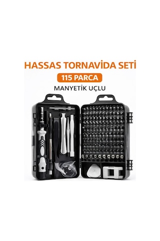 River World Tornavida Seti Hassas Manyetik Uçlu 115 Parça 50345717