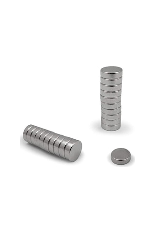10 X 3 Mmçap: 10 Mm, Kalınlık : 3 Mm Yuvarlak Neodyum Mıknatıs 100 Adet