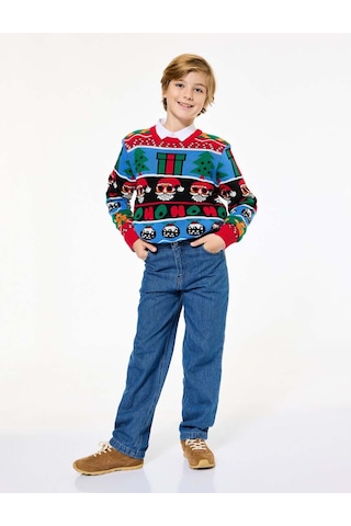 Koton Çok Renkli Erkek Çocuk Kazak 6wkb90010tt Çok Renkli