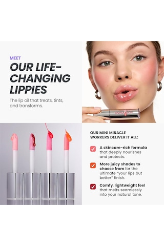 Wonderskin Lip Rehab Nemlendirici Ve Onarıcı Renkli Dudak Serumu Yağı Lover 3.57ml