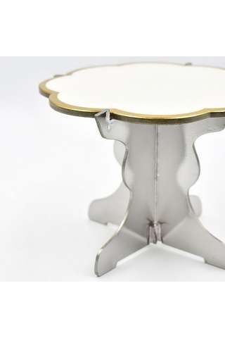 Cupcake Truff Hurma Stand 6'lı Beyaz 8,5x9 Cm Sunum Standı Diğer