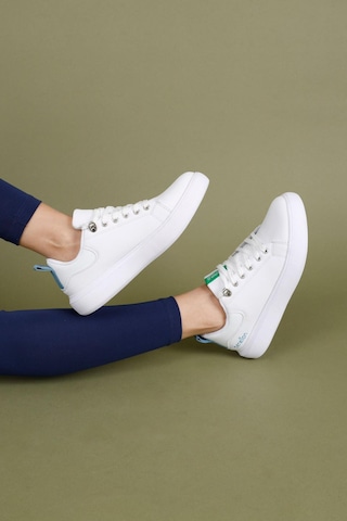 Benetton Bni-11166 Kadın Spor Ayakkabı Beyaz