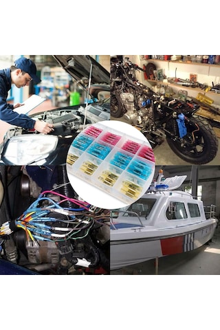 Ranyeek 200 Adet Isı Daraltmalı Uç Birleştirici Seti - Su Geçirmez Ve İzole, Otomobil/gemi Elektrik Kablo Bağlantıları, 3 Renk/3 Boyut, Bakır Konstrüksiyonlu Kutulu Paket