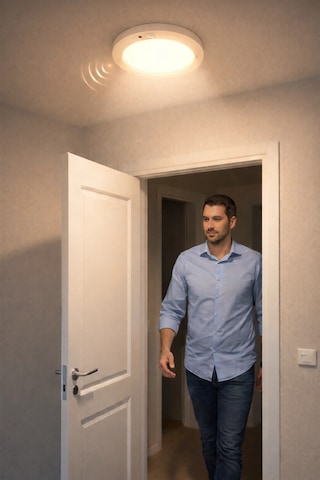 1 Adet Cata Ct 9247 Sıva Üstü 20w Sensörlü Led Armatür 3200k Gün Işığı Diğer