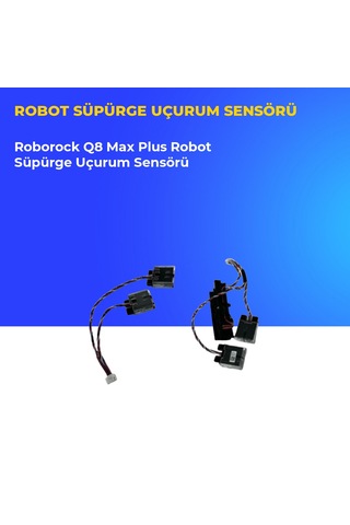 Roborock Q8 Max Plus Robot Süpürge Uçurum Sensörü