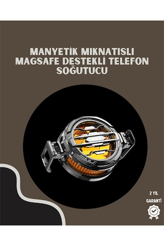 Tüm Telefonlarla Uyumlu Kompakt Soğutucu Yüksek Performanslı Hızlı Soğutma