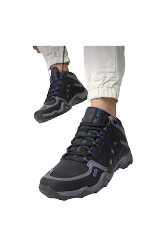 Erkek Kışlık Trekking Spor Bot Siyah Sax-siyah Sax Çok Renkli