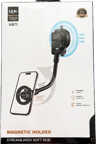 Linktech H871 Premium Vantuzlu Araç İçi Telefon Tutucu