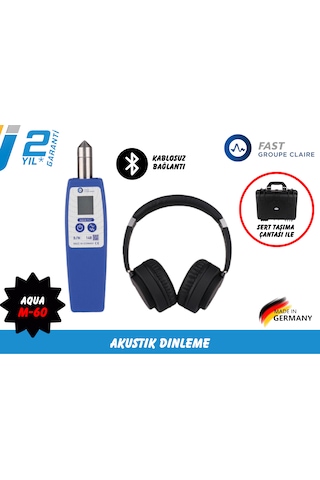 Fast Aqua M60 Su Kaçak Tespit Cihazı Set-1