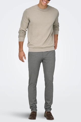 Only & Sons Erkek Pantolon 22030256 Gri Gri