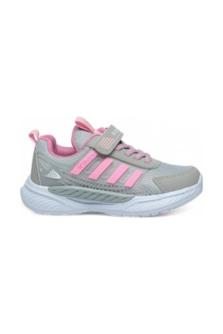 Ndrops 023-25 Anorak Anatomik Kız Çocuk Sneaker Buz Pembe 31-35 Gri